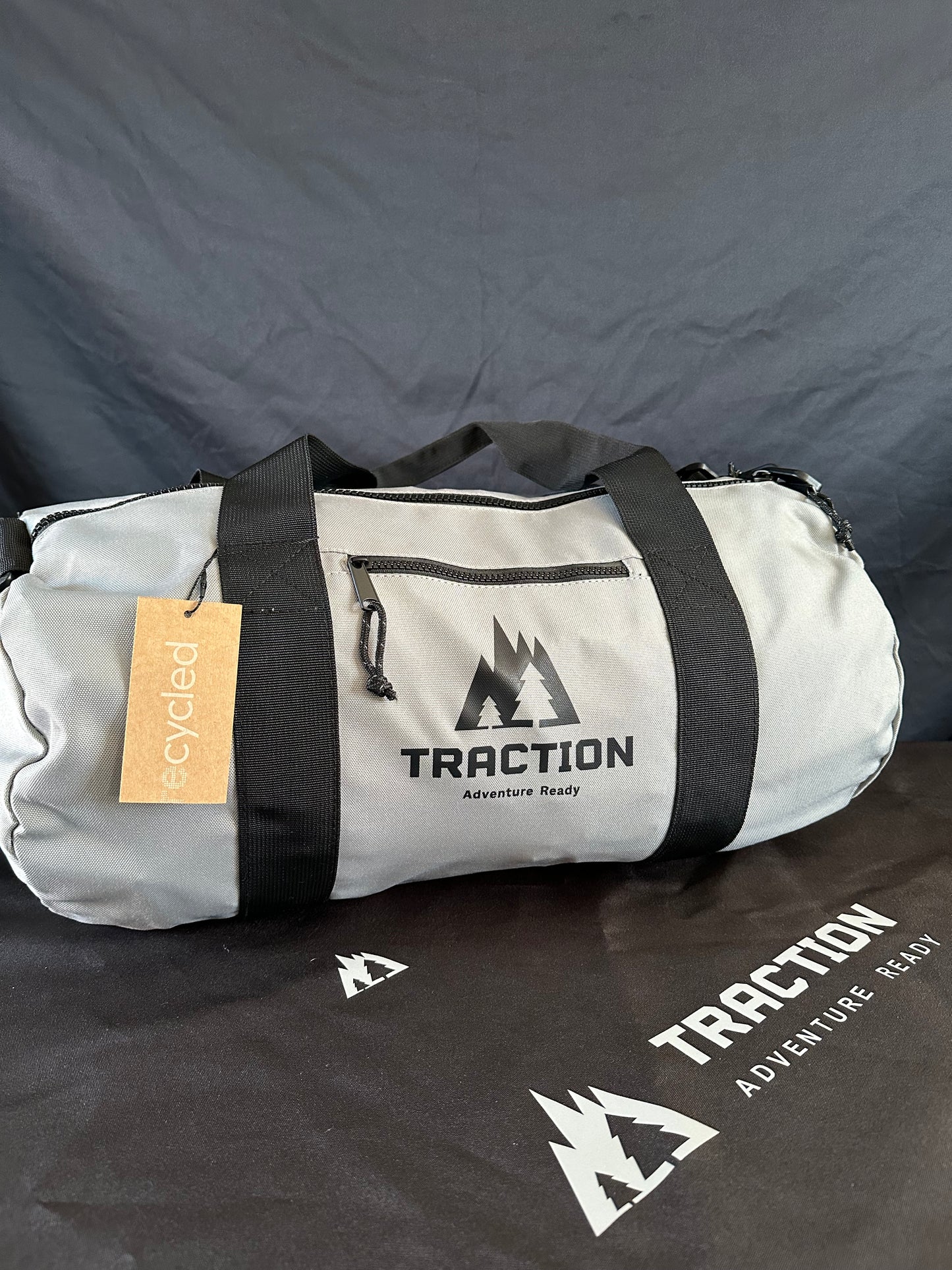 Traction Recycled Barrel Bags