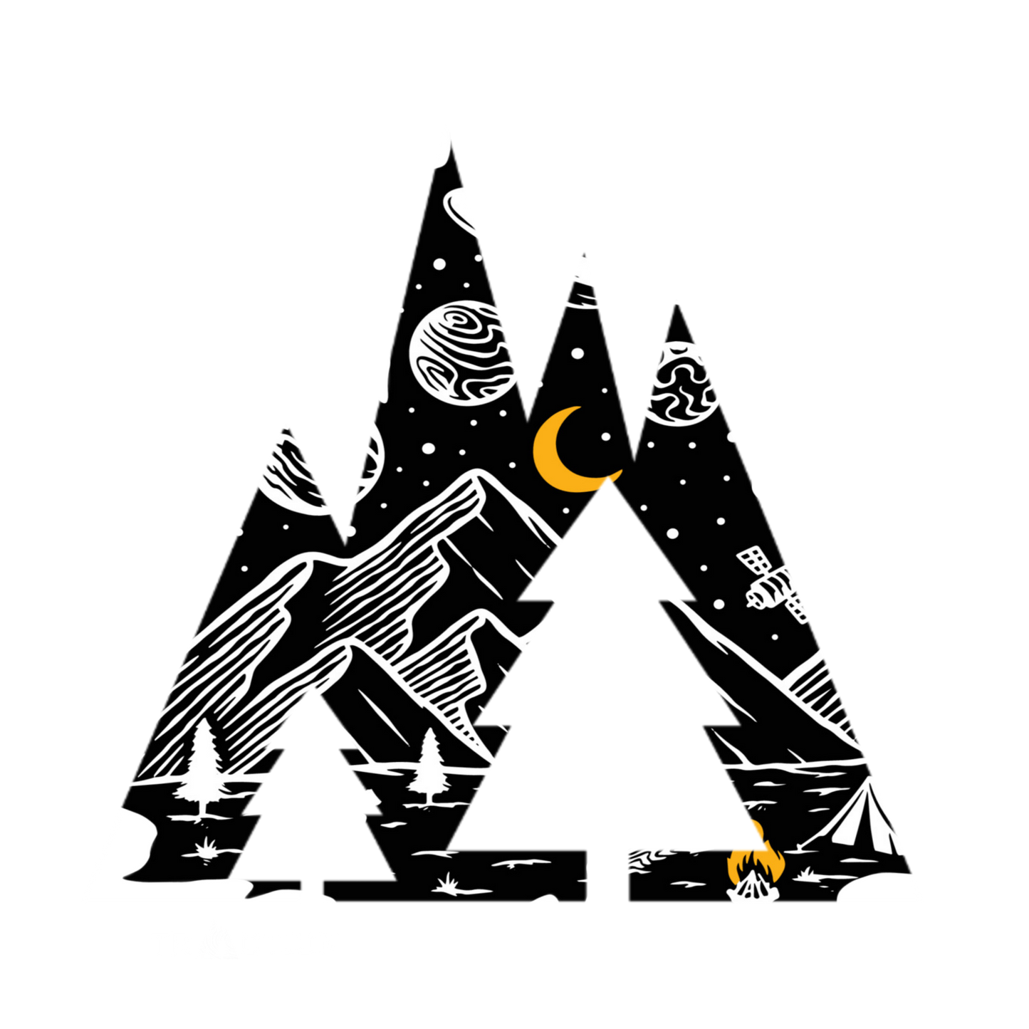 Adults Moon & Stars Hoodie