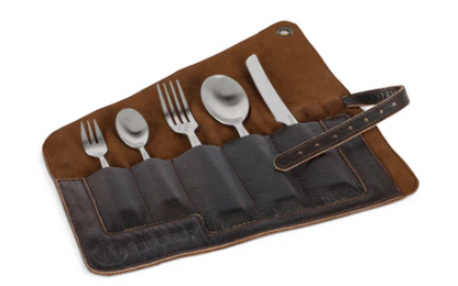 Petromax Leather Cutlery Bag