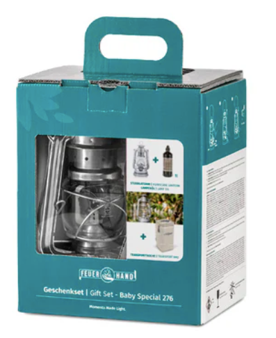 Feuerhand Baby Special 276 Lantern Gift Set with Transport Bag
