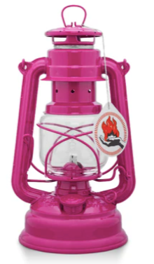 Feuerhand Baby Special 276 Hurricane Lantern - Pink